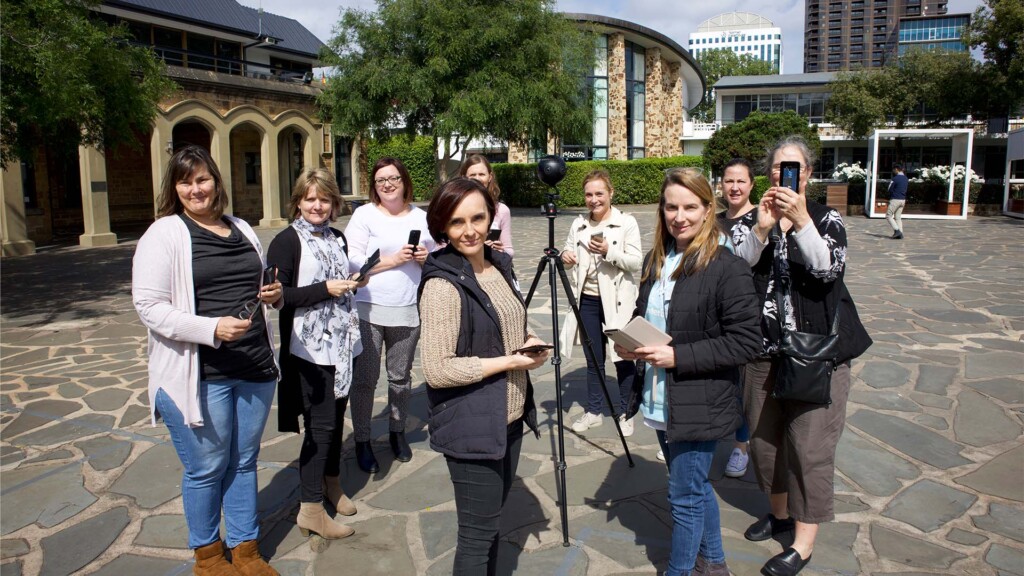 South Australian German Teachers Association virtual tour virtual excursion workshop with Insta360 Pro 2