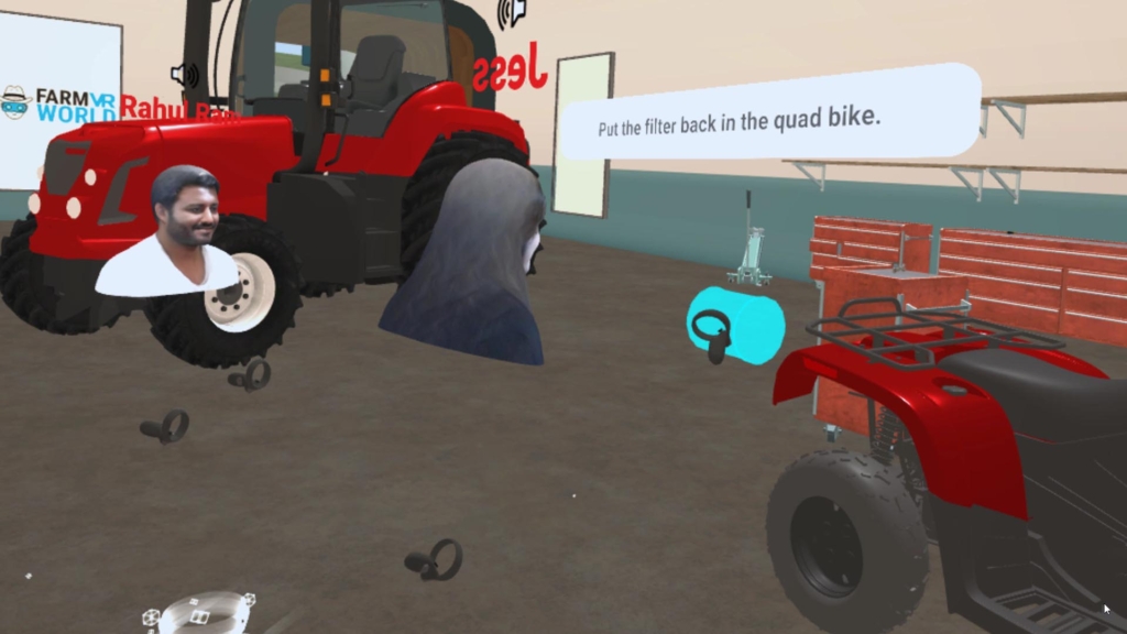 Think Digital Quad Bike VR Safety Agriculture Training Simulator